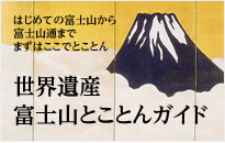 世界遺産富士山とことんガイド はじめての富士山から富士山頂まで まずはここでとことん