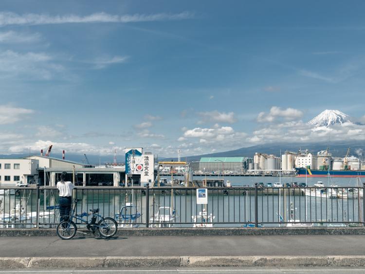 新富士駅サイクリング