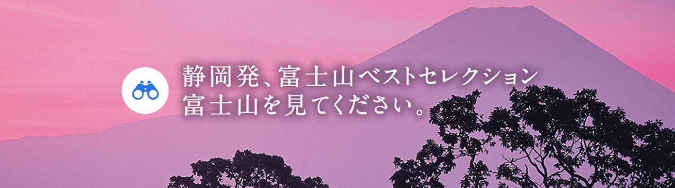 静岡発、富士山ベストセレクション 富士山を見てください。