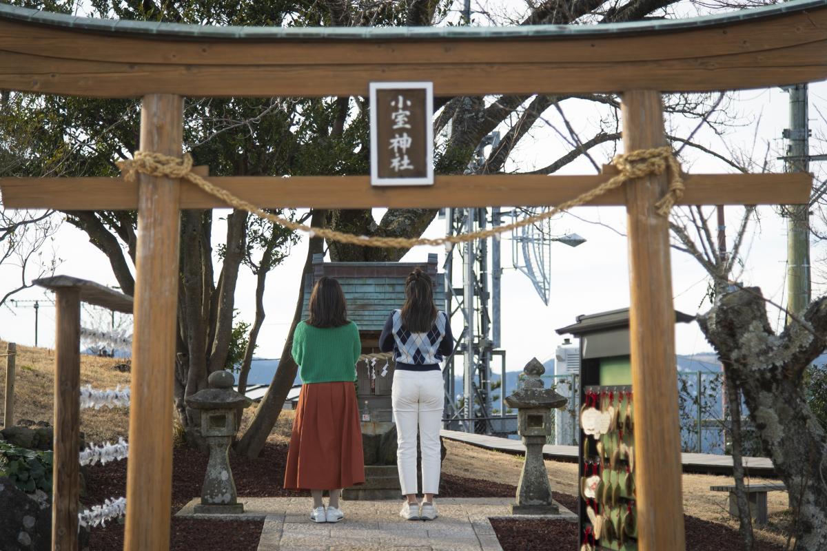 小室神社へ初参拝