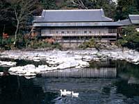 楽寿園（湧水時の写真です）