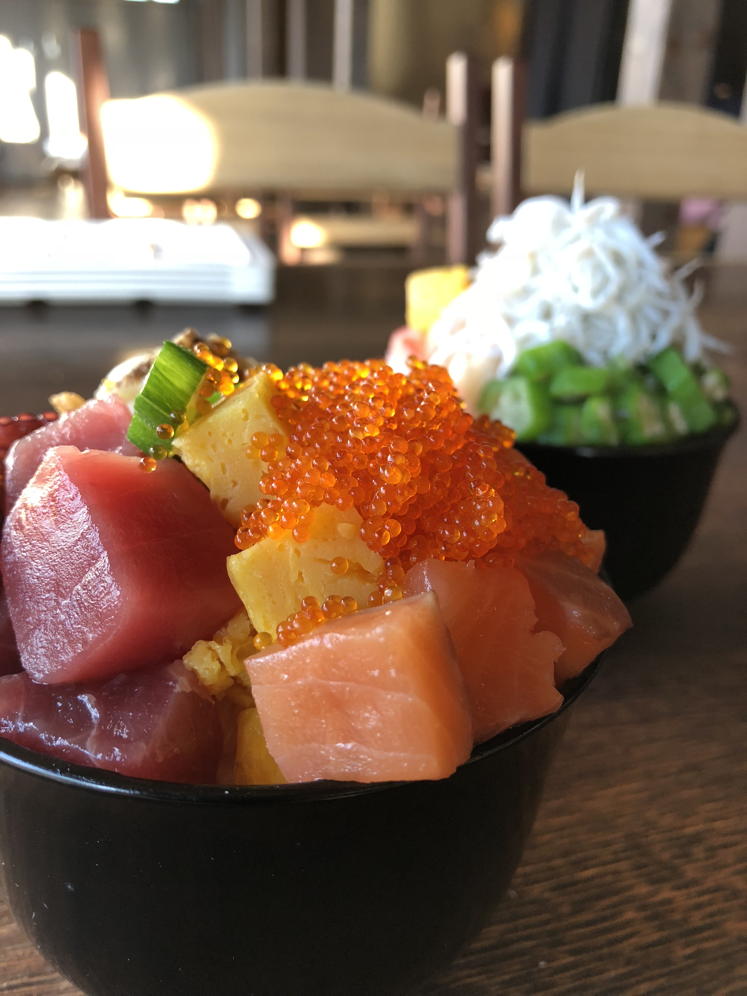 お好みで作れる海鮮丼