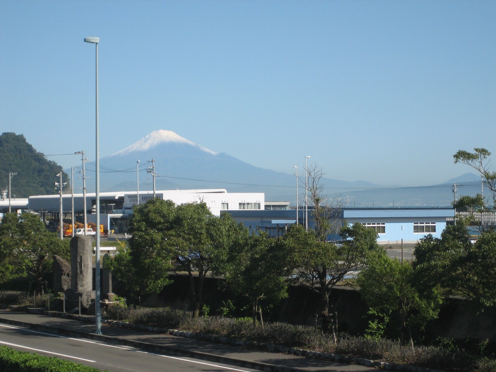 店内から、富士山、焼津港が一望できます。
