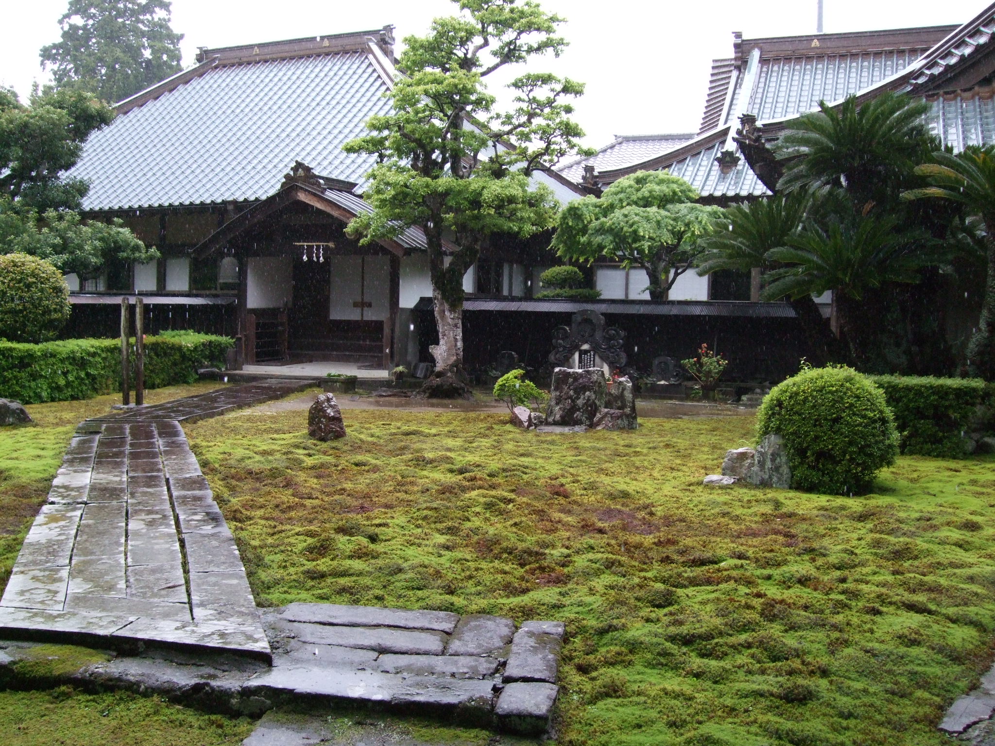 医王寺の客殿と庫裡