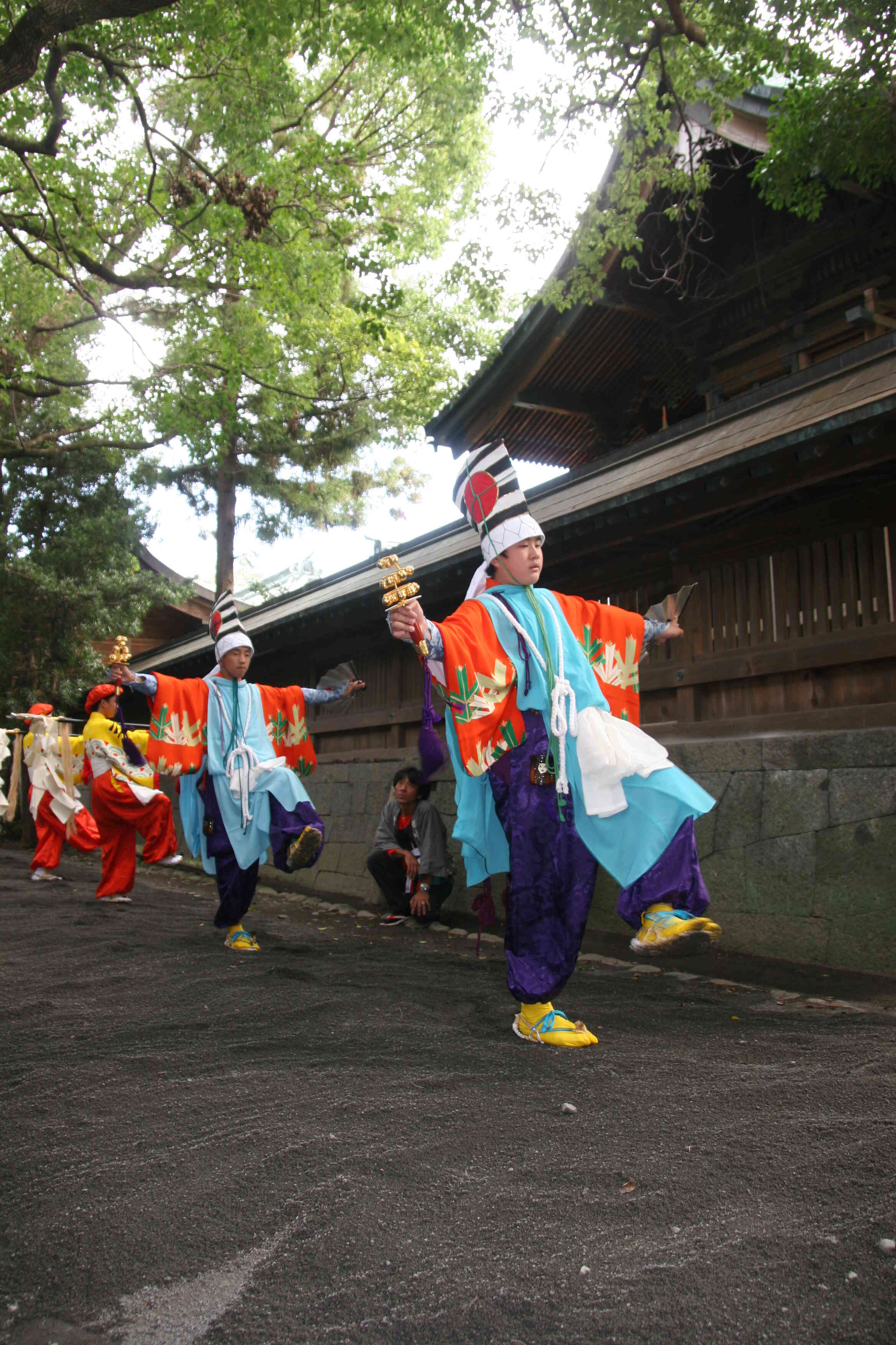 静岡県指定無形民俗文化財　鹿島踊り