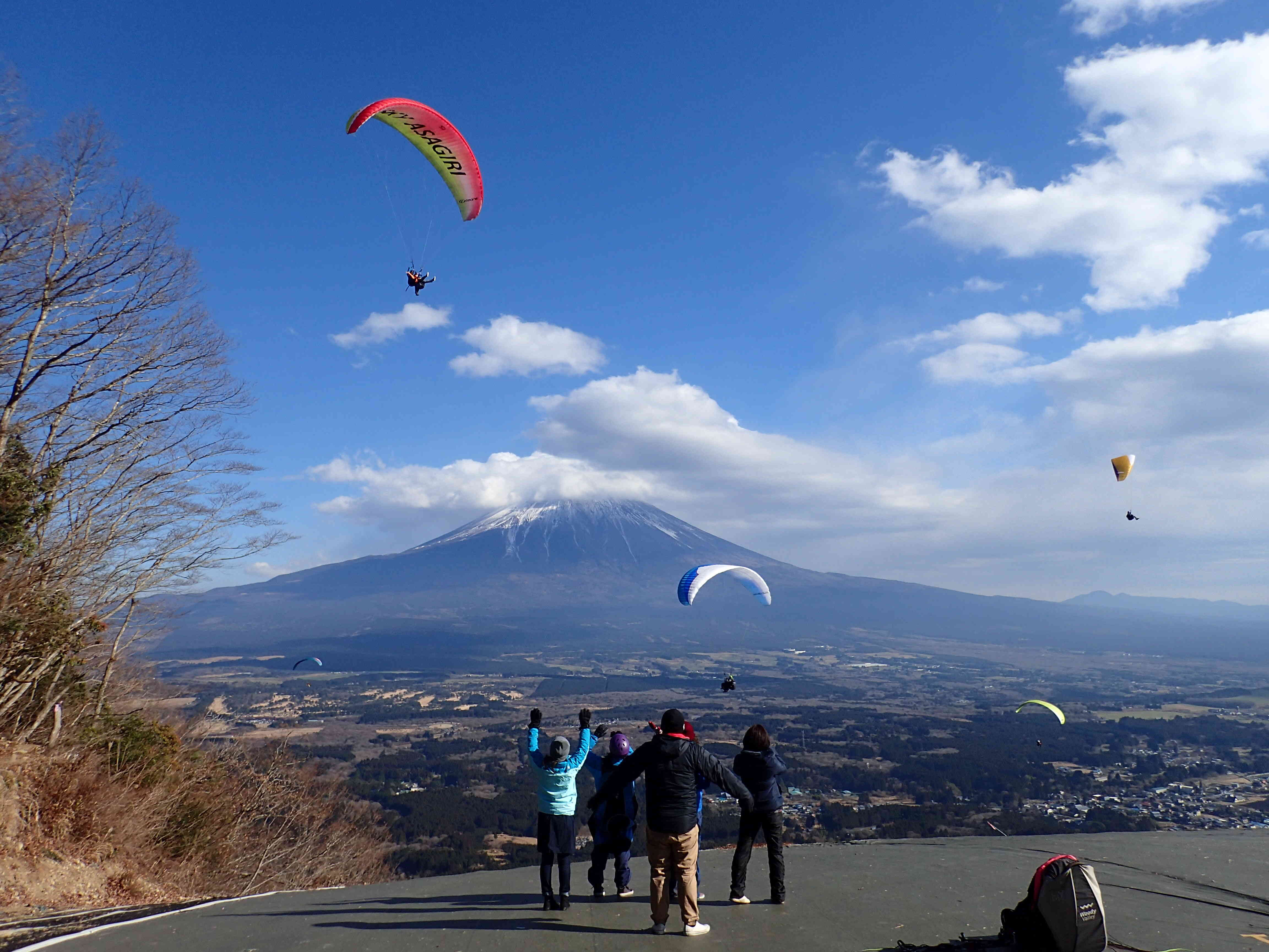 離陸場からの景色も最高です。