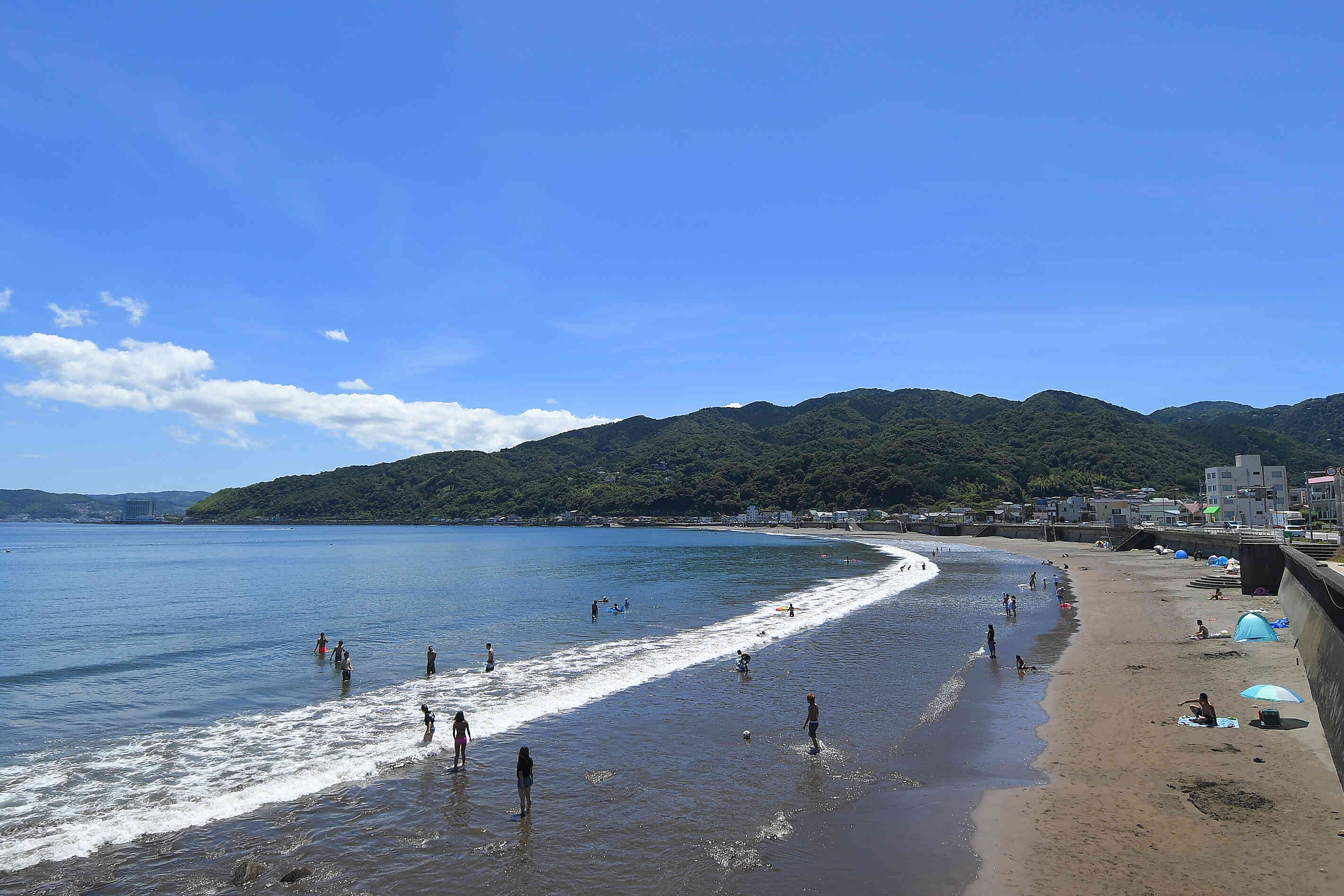 宇佐美海岸 ハローナビしずおか 静岡県観光情報