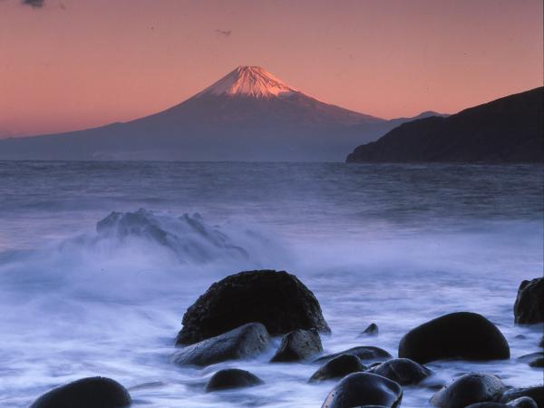 駿河湾富嶽三十六景－第七景－清藤海岸