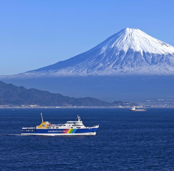 駿河湾富嶽三十六景－第三十五景－駿河湾フェリー