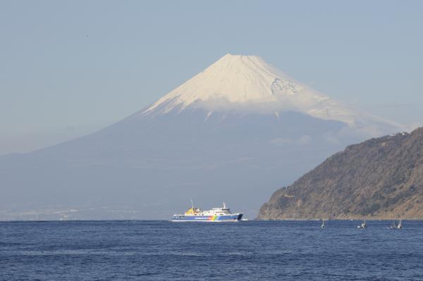 駿河湾富嶽三十六景－第九景－八木沢海岸