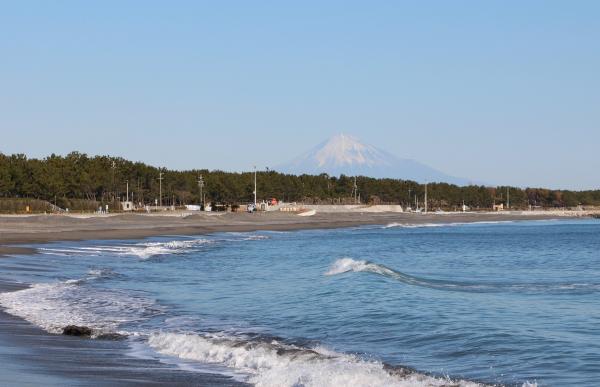 駿河湾富嶽三十六景－第三十一景－牧之原市静波海岸