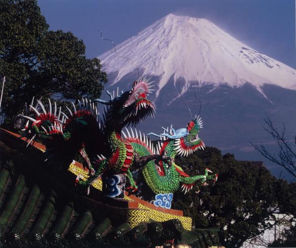 第5回富士山百景写真コンテストエリア賞「竜神と富士」