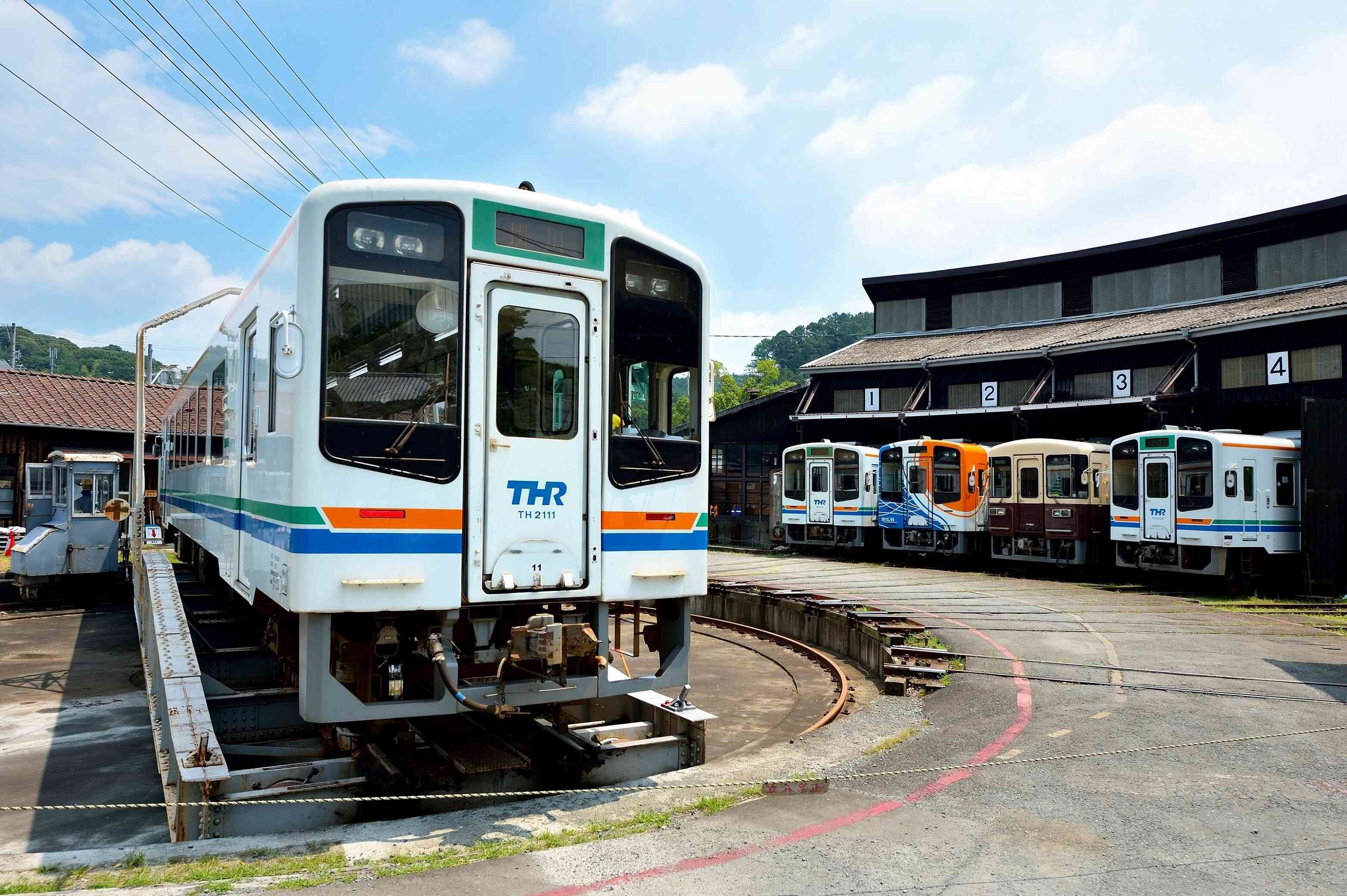 天竜浜名湖鉄道 車両基地(転車台)①