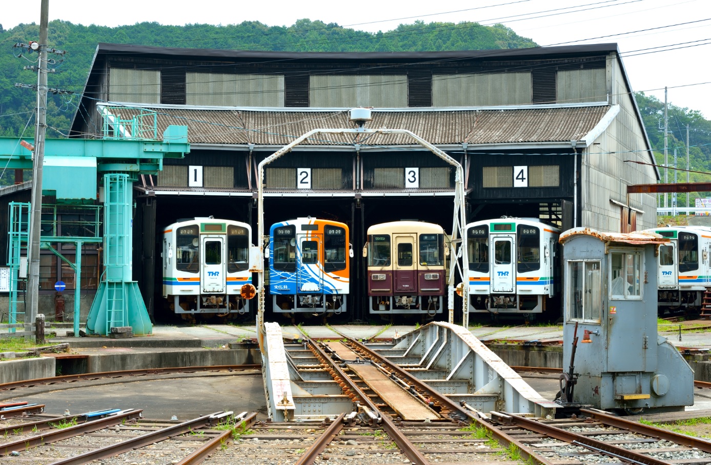 天竜浜名湖鉄道 車両基地(転車台)②