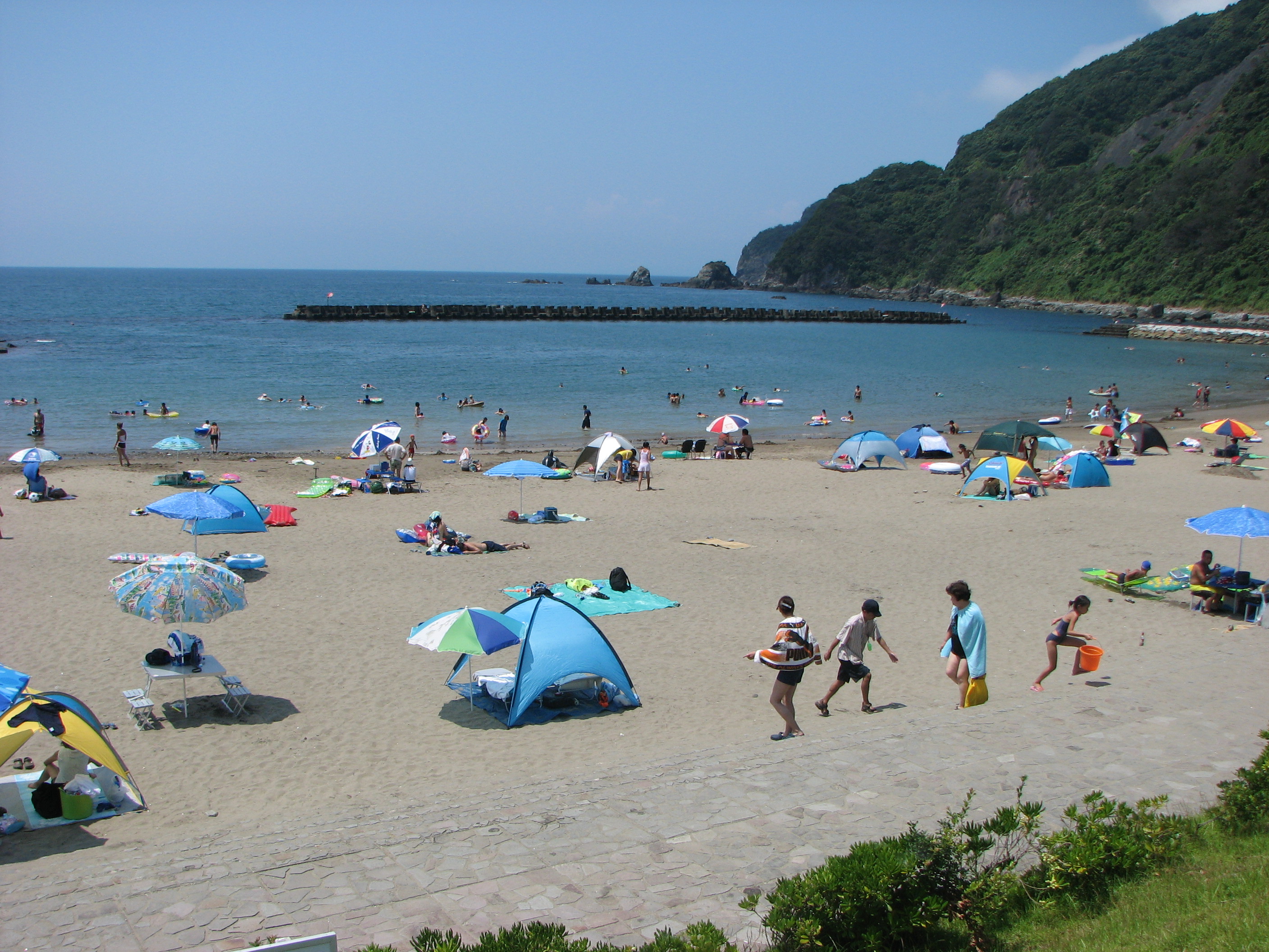 海まで0分の海岸キャンプ場