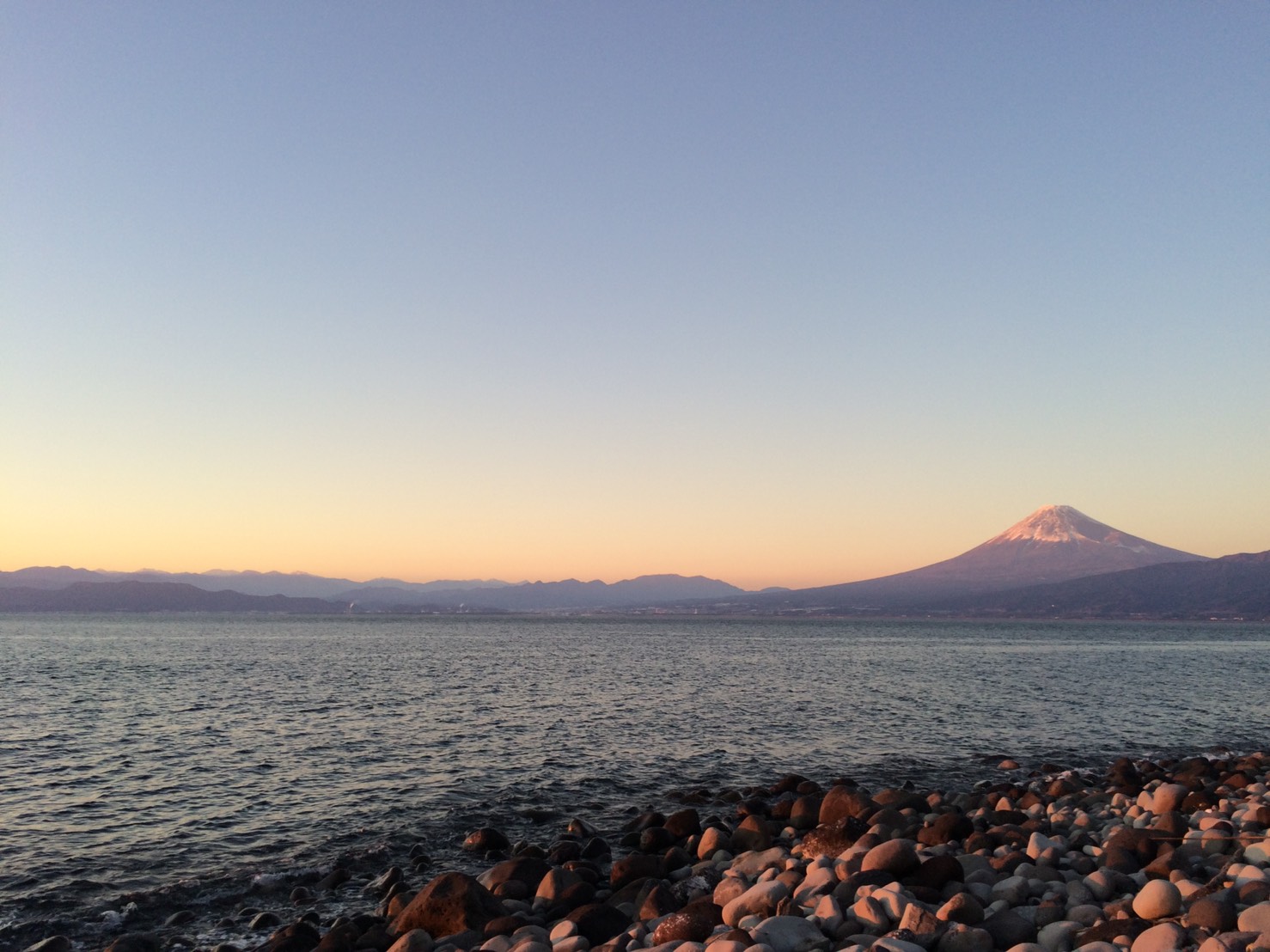 大瀬崎の夕陽