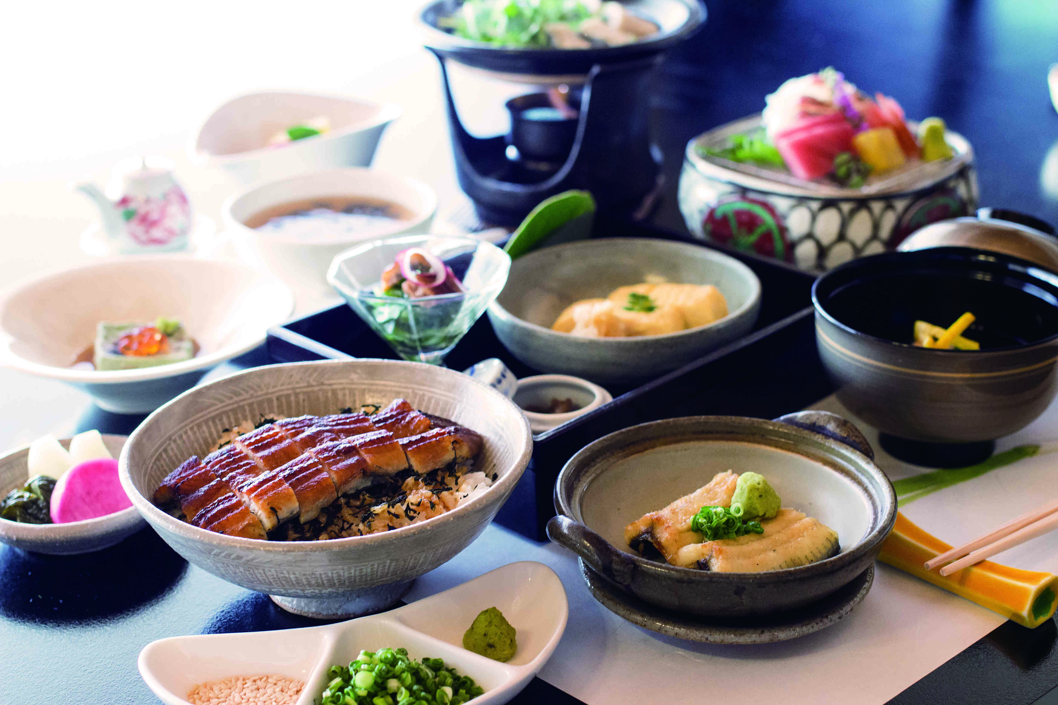 鰻の美味しさを余すことなく。三島名物の鰻をあっさりと仕上げた会席コース