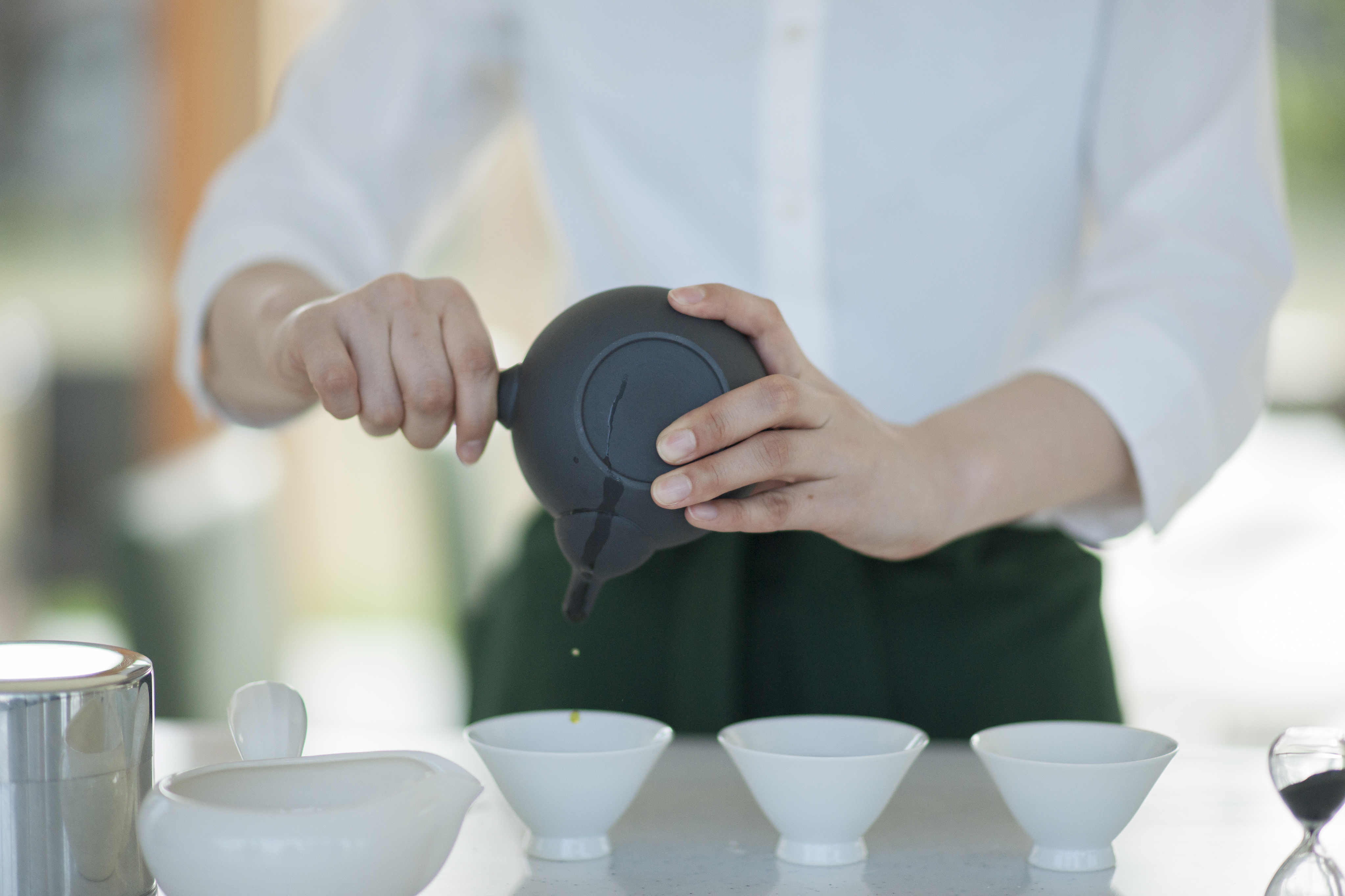 お茶はすべて試飲することが出来ます。