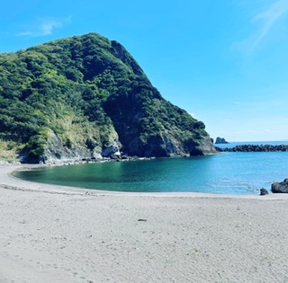 歩いて30秒！入間海水浴場