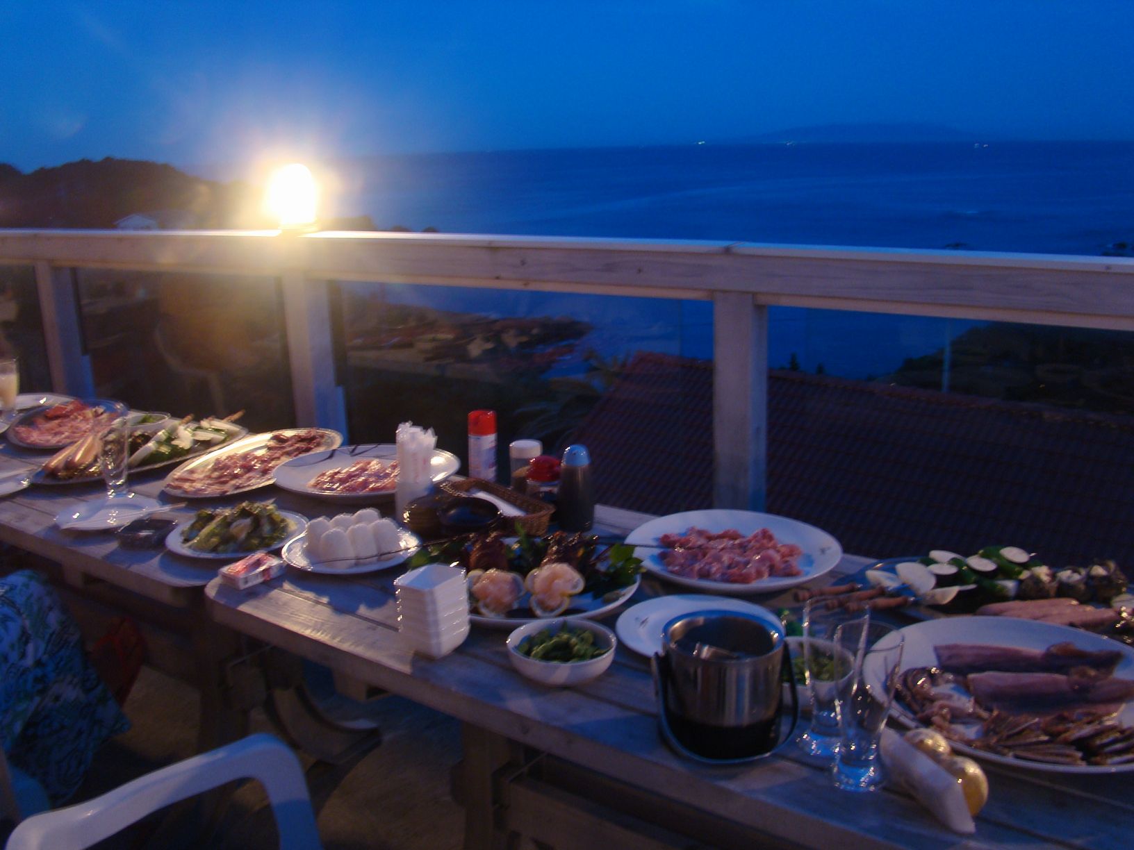 夏季のBBQプラン。