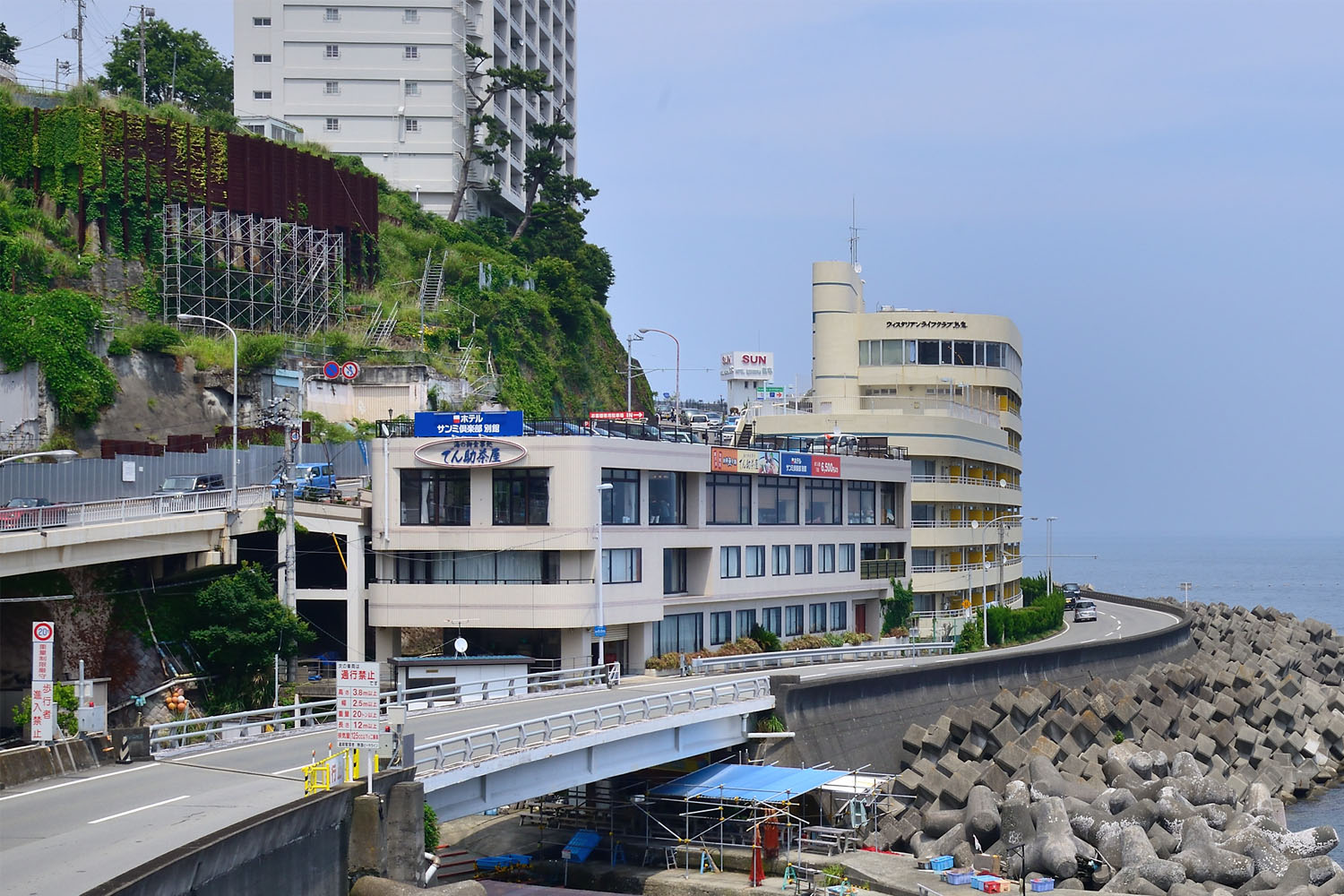 海を見渡せる立地です。