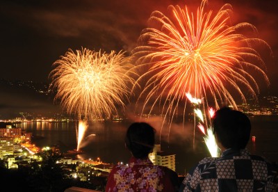 網代花火大会