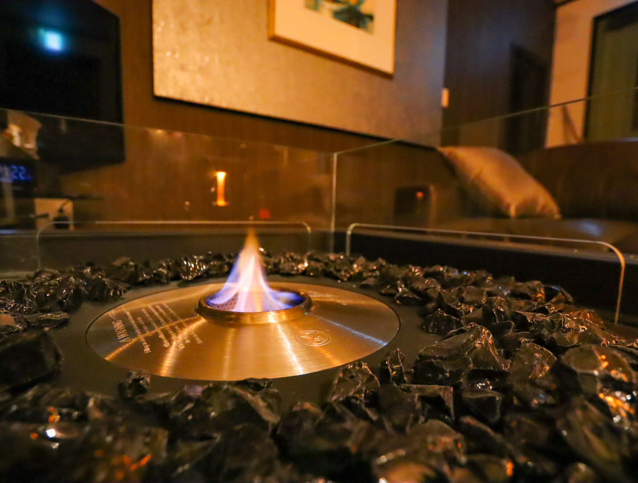冬はバイオエタノール暖炉で暖かな空間を・・