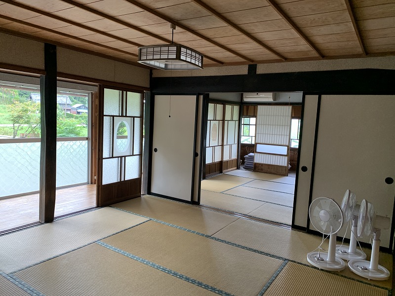 1925年に建てられた古民家。