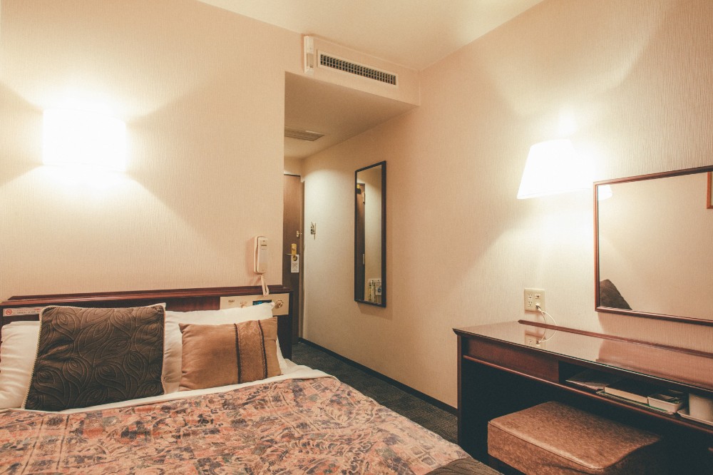 【スタンダードシングル】当館のオーソドックスなお部屋でございます。