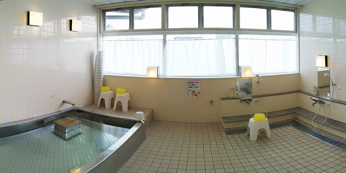 光明石を使用した人工温泉で温泉気分をお愉しみ下さい