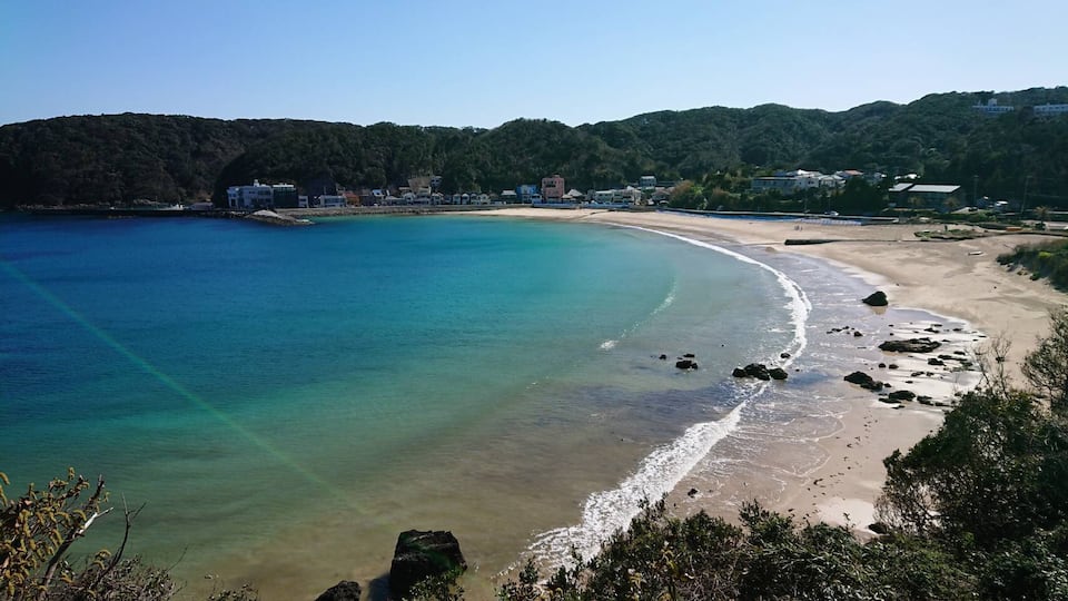 外浦海岸全景