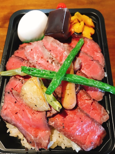 自家製ローストビーフ弁当