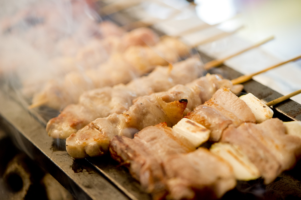 炭火串焼き各種