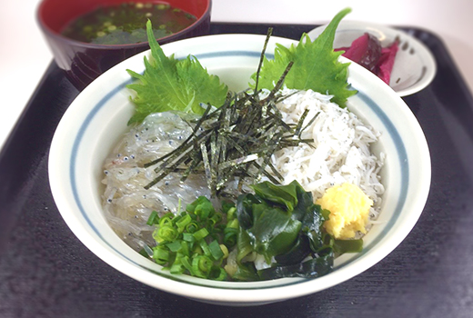 しらす丼定食