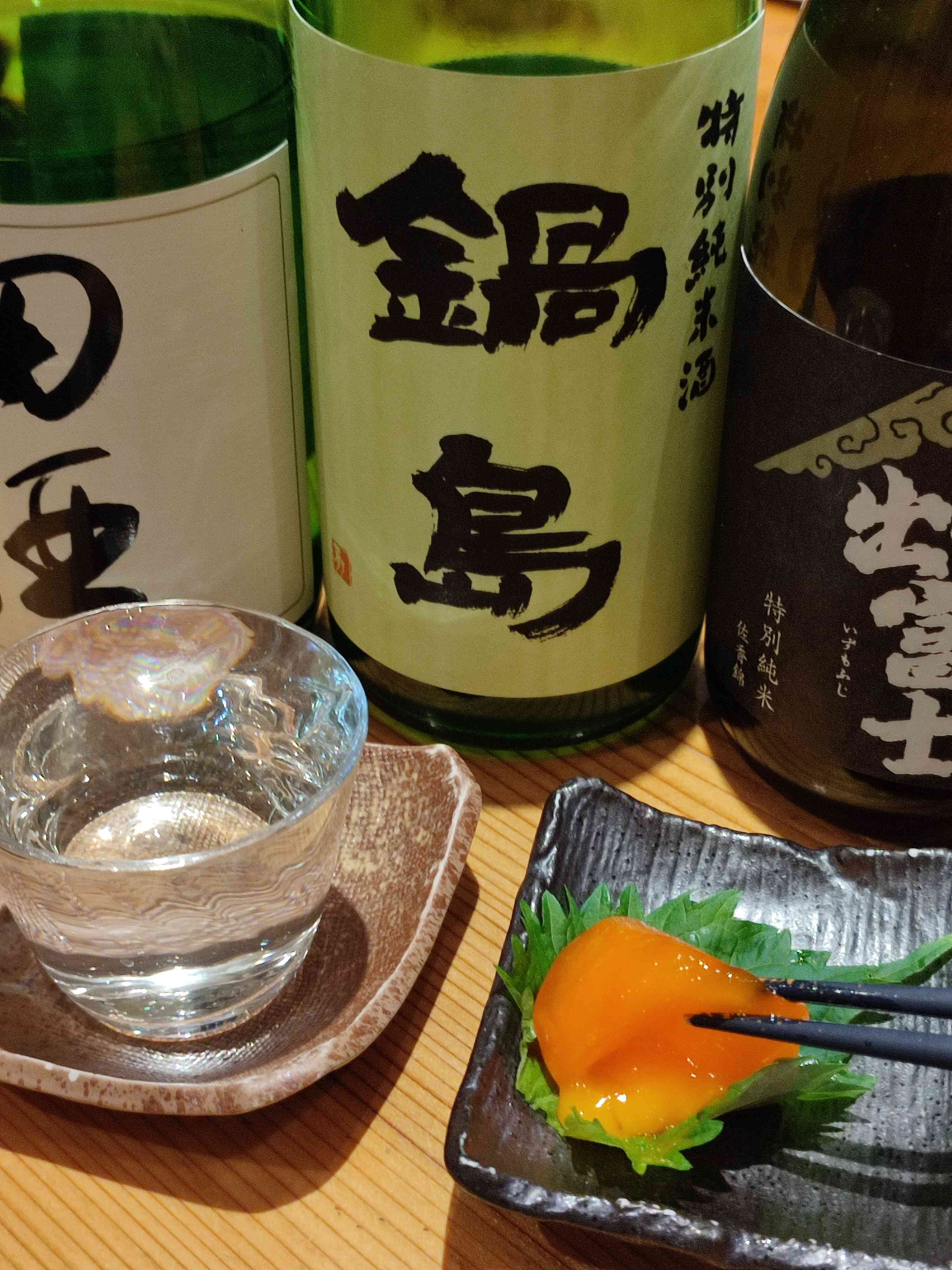 美味しい地酒飲み比べ