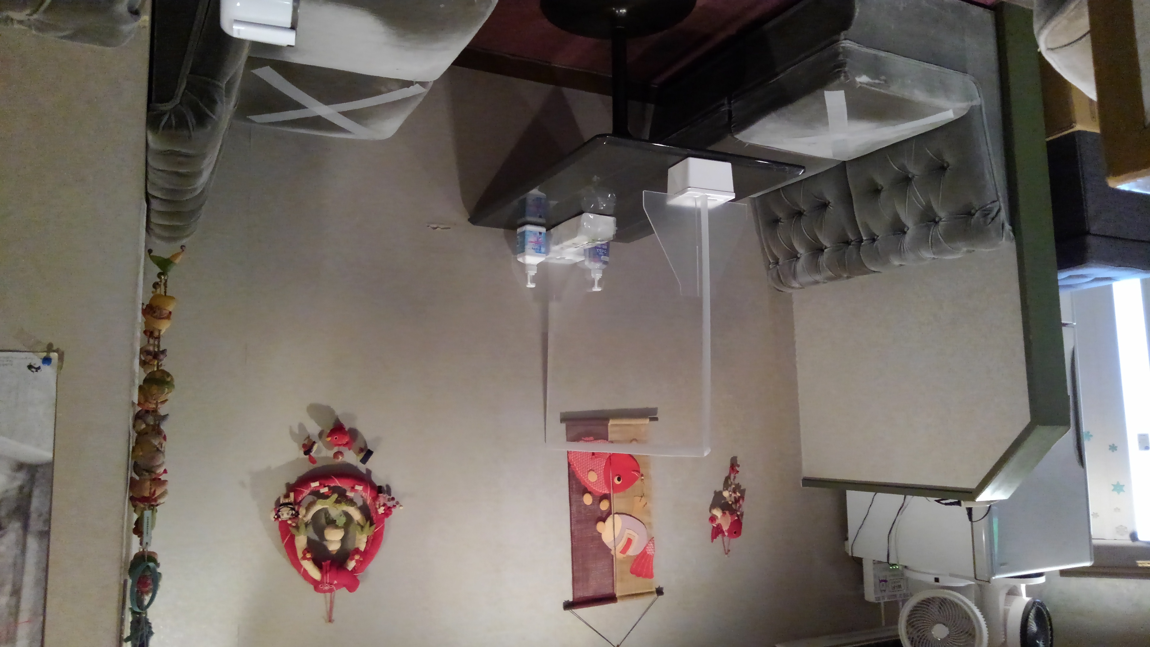 コロナ対策も万全です。