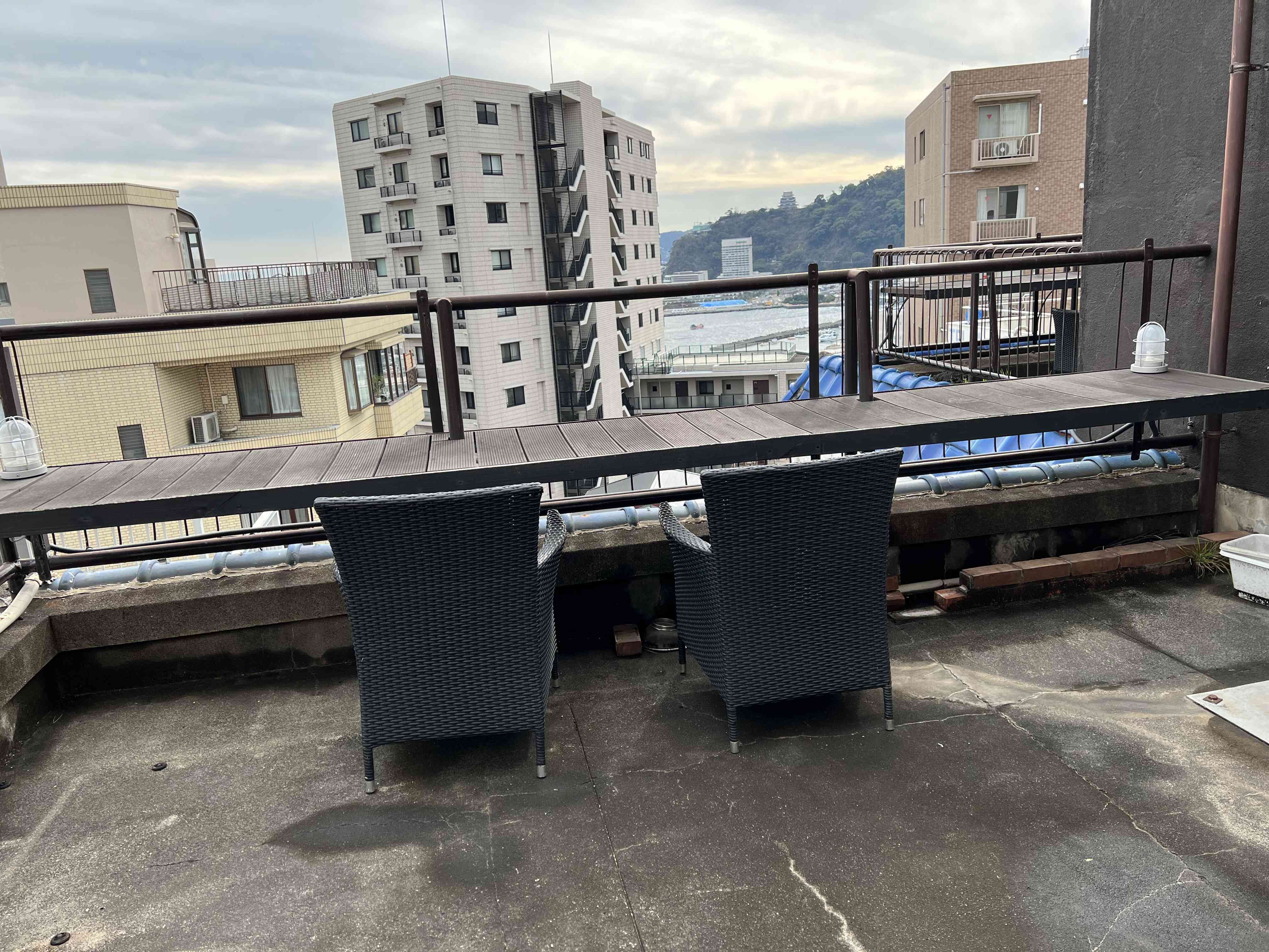 テラスカップル席