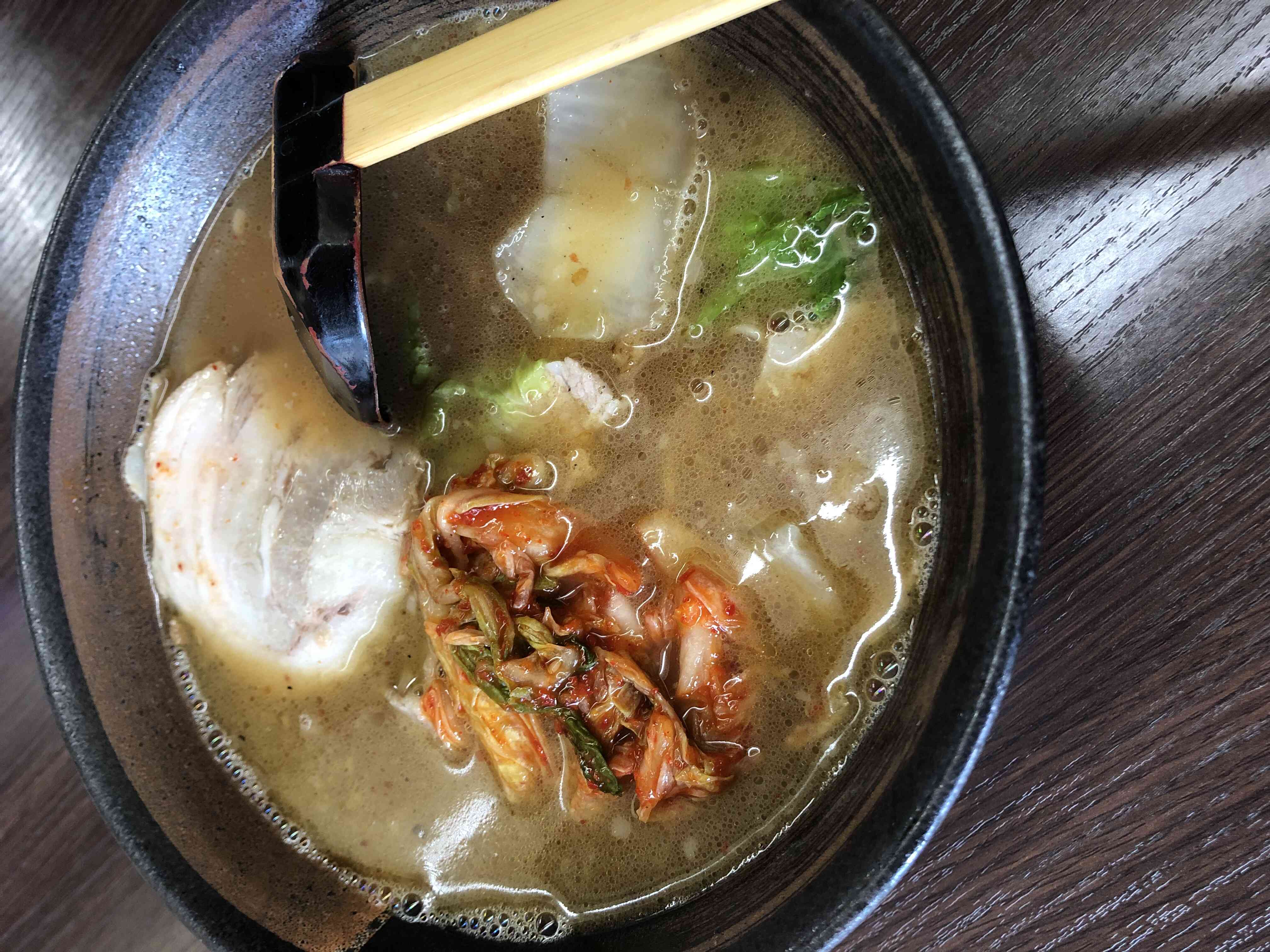 人気のラーメン