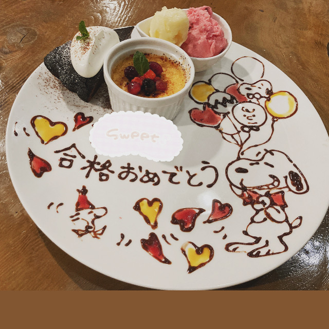 大好評のバースデープレートの他にもいろいろなお祝いに対応致します。