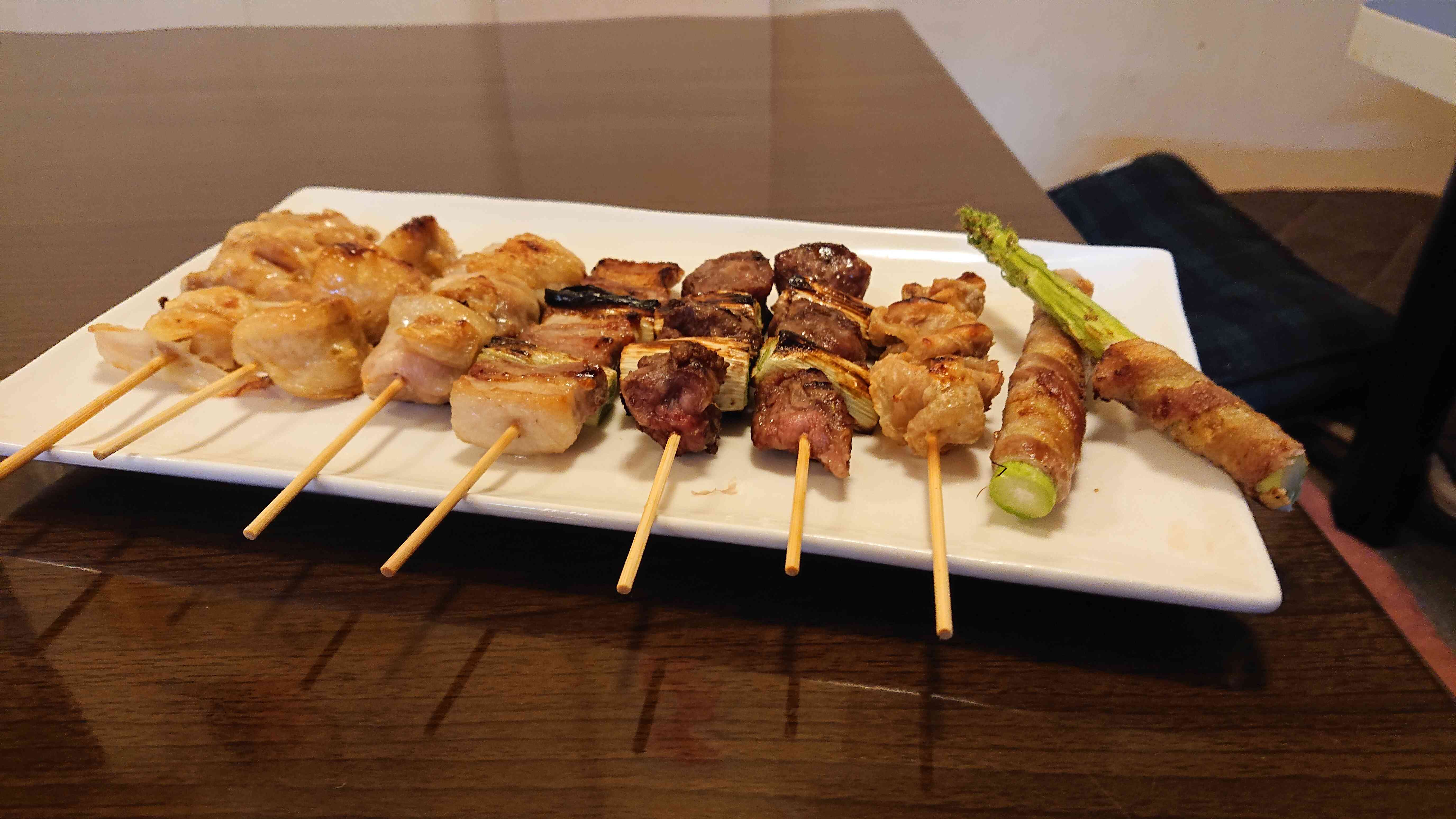 おまかせ串焼き盛合せ7本