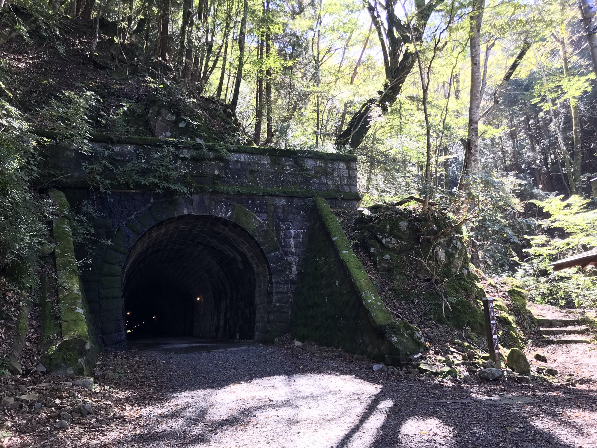 天城隧道　　天城越えではメインのトンネル