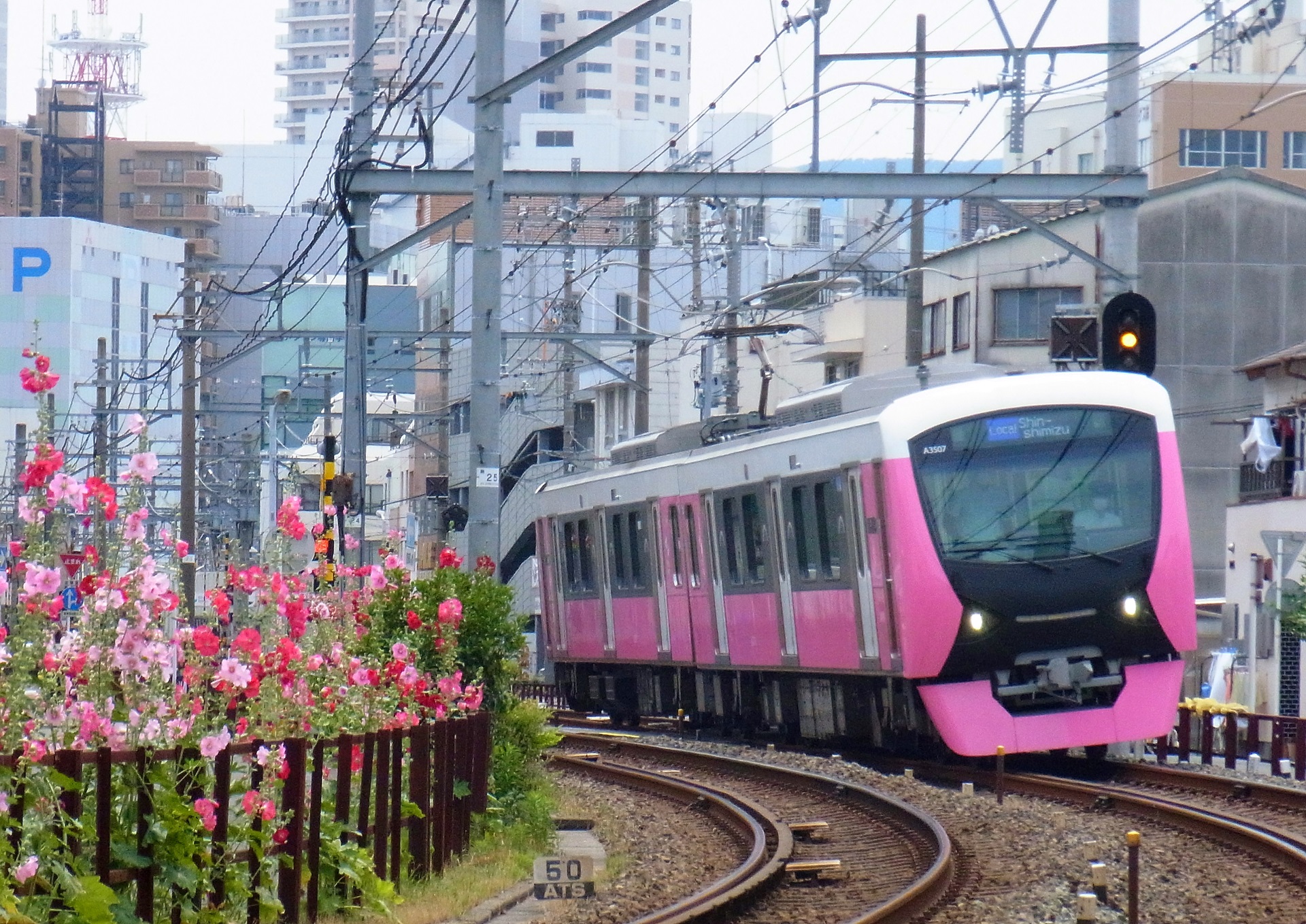 ちびまる子ちゃんラッピング電車