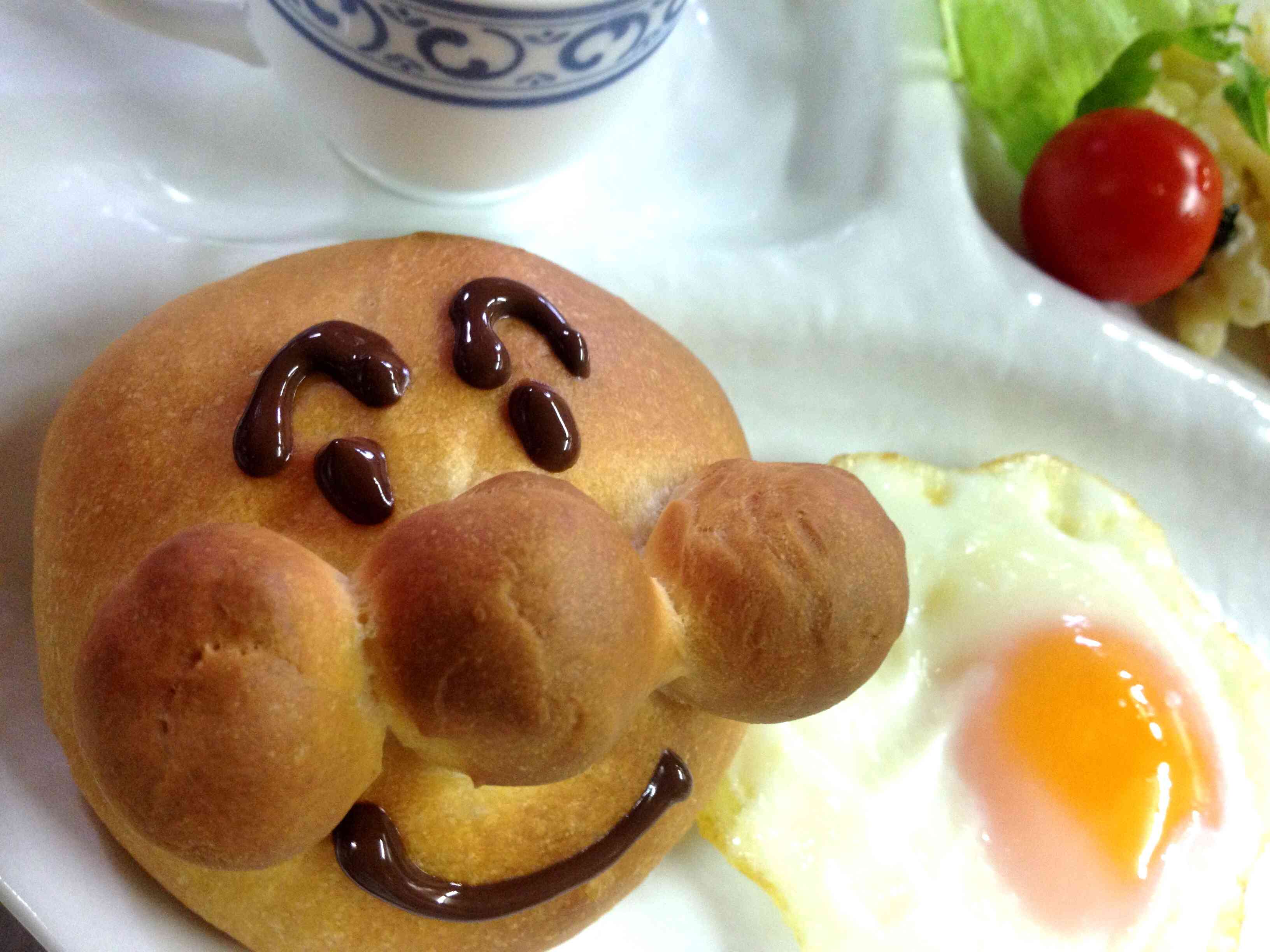 未就学のお子様の朝ごはん。楽しい一日になりますように♪