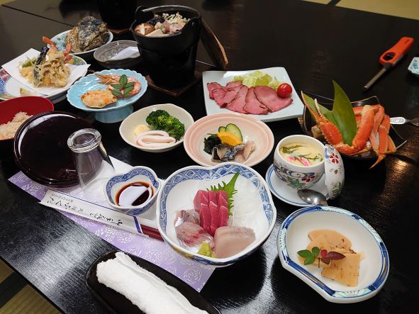 宴会等お料理　通常宿泊料理とは異なります