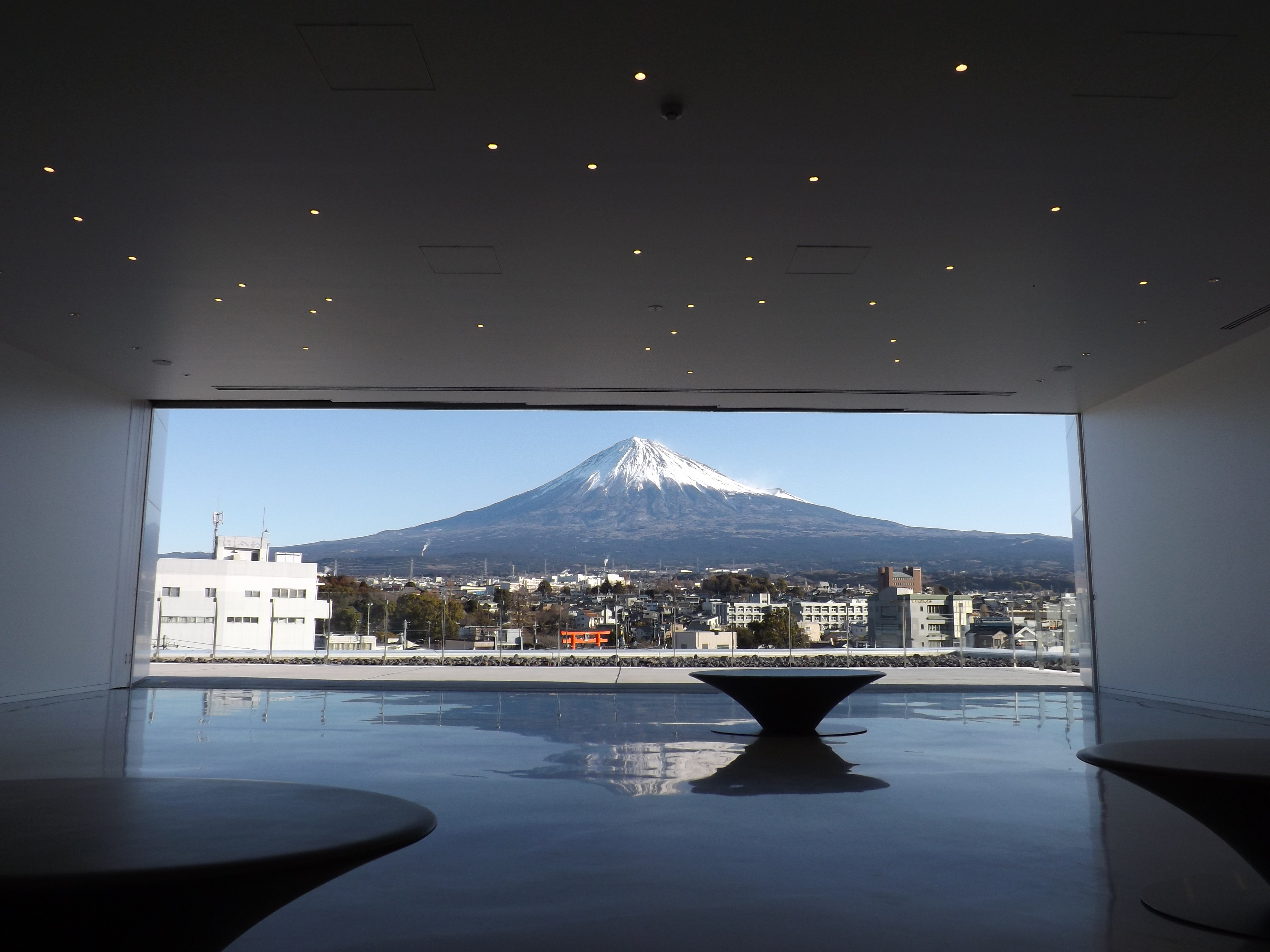 静岡県富士山世界遺産センター展望ホール