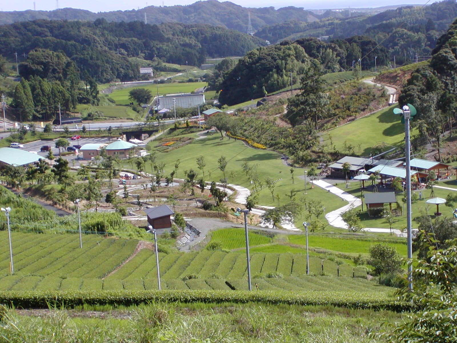 あらさわふる里公園全景