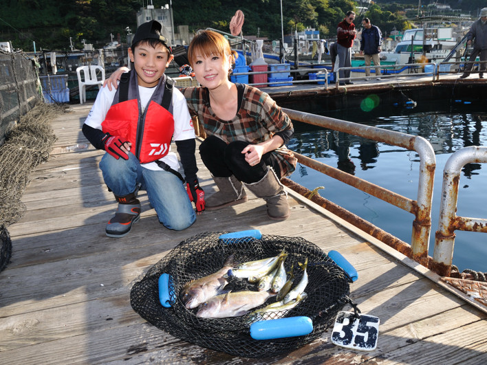 海上釣り堀太公望