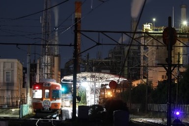 岳南電車?原駅
