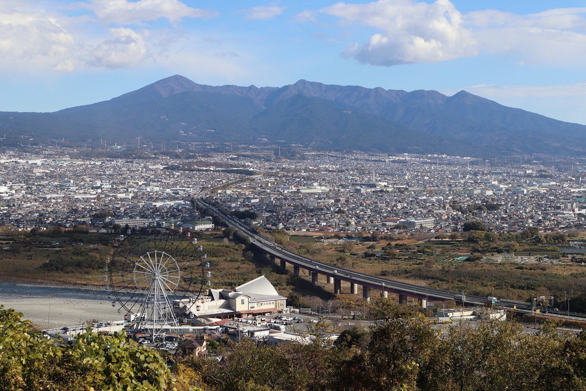 富士山展望スポットからの眺望
