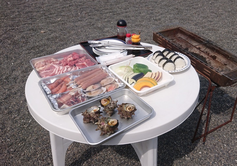 BBQ食材のご用意も可（応相談・１週間前まで）